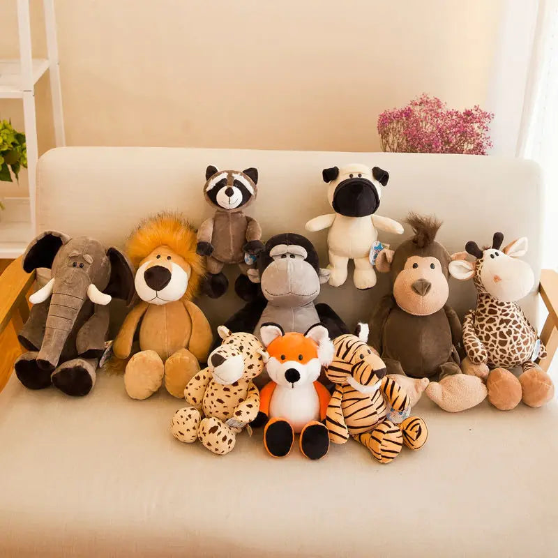 Jungle Animals Plush Toy